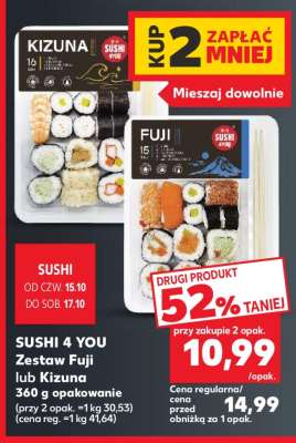 SUSHI 4 YOU Zestaw Fuji lub Kizuna 360 g opakowanie