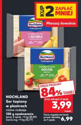 HOCHLAND Ser topiony w plastrach, różne rodzaje