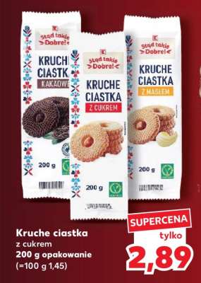 Kruche ciastka z cukrem