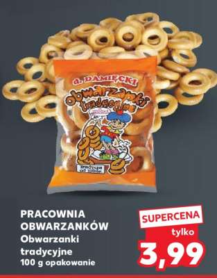 PRACOWNIA OBWARZANKÓW Obwarzanki tradycyjne 100 g opakowanie