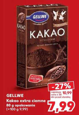 GELLWE Kakao extra ciemne