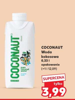 COCONAUT Woda kokosowa 0,33 l opakowanie