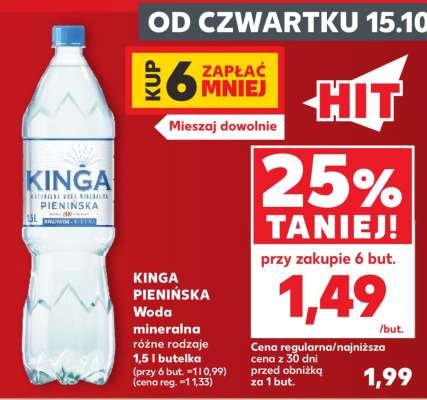 KINGA PIENIŃSKA Woda mineralna