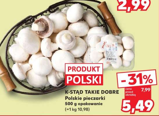 K-STĄD TAKIE DOBRE Polskie pieczarki