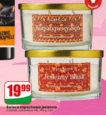 Świeca zapachowa jesienna