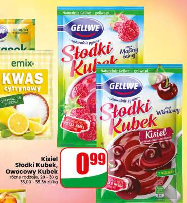 Kisiel Słodki Kubek, Owocowy Kubek