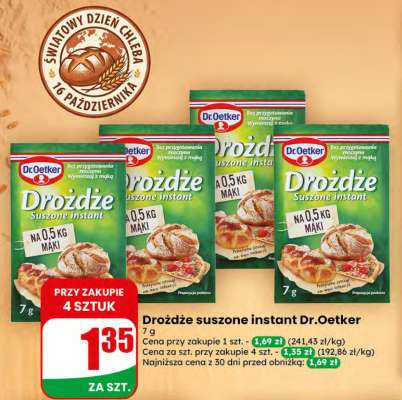 Drożdże suszone instant Dr.Oetker