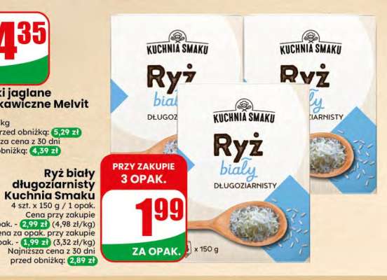 Ryż biały długoziarnisty Kuchnia Smaku