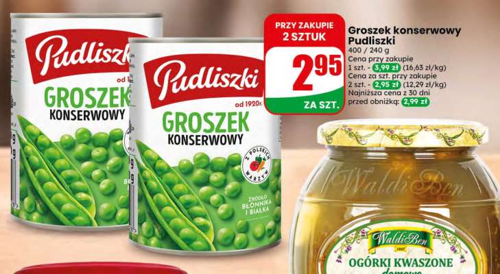 Groszek konserwowy Pudliszki
