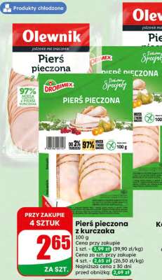 Pierś pieczona z kurczaka