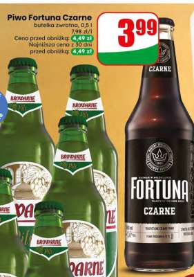 Piwo Fortuna Czarne