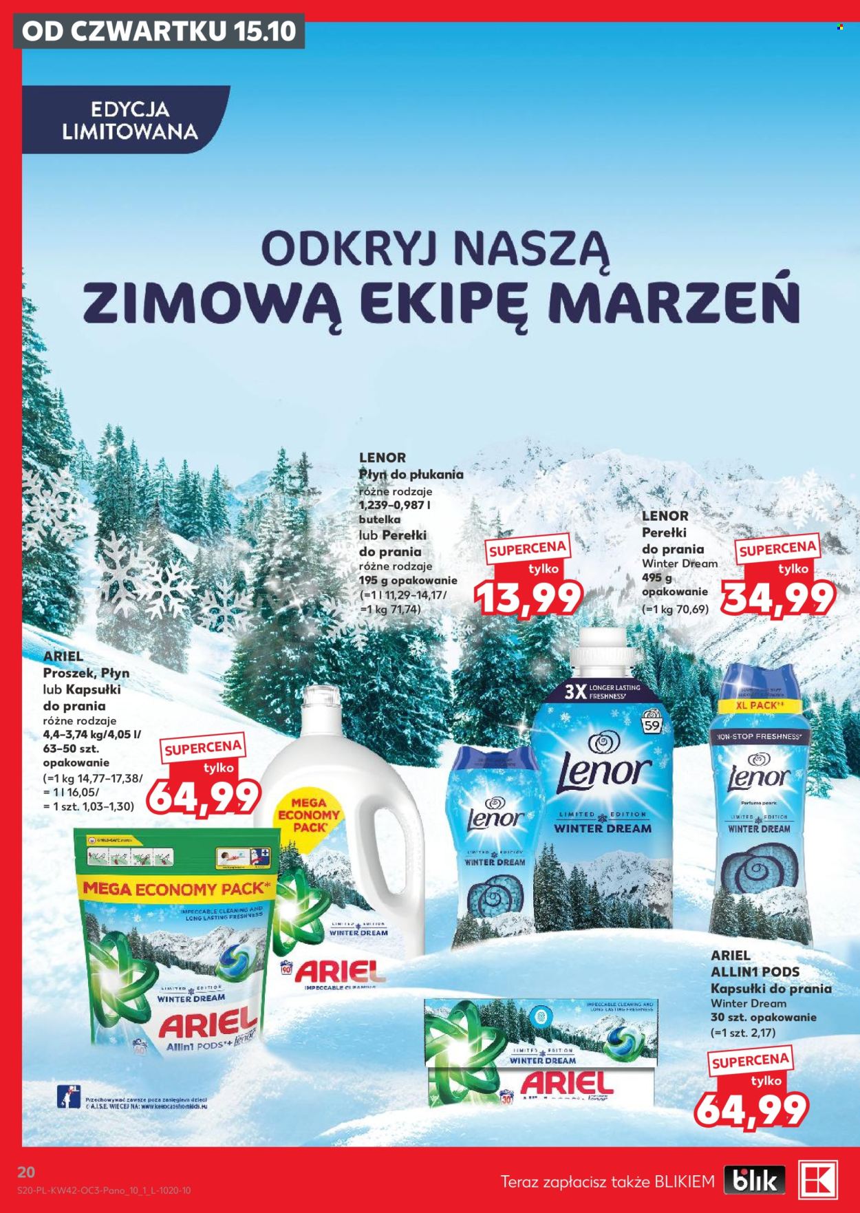 Gazetka Kaufland - 15.10.2026. - 4.11.2026.. Strona 20