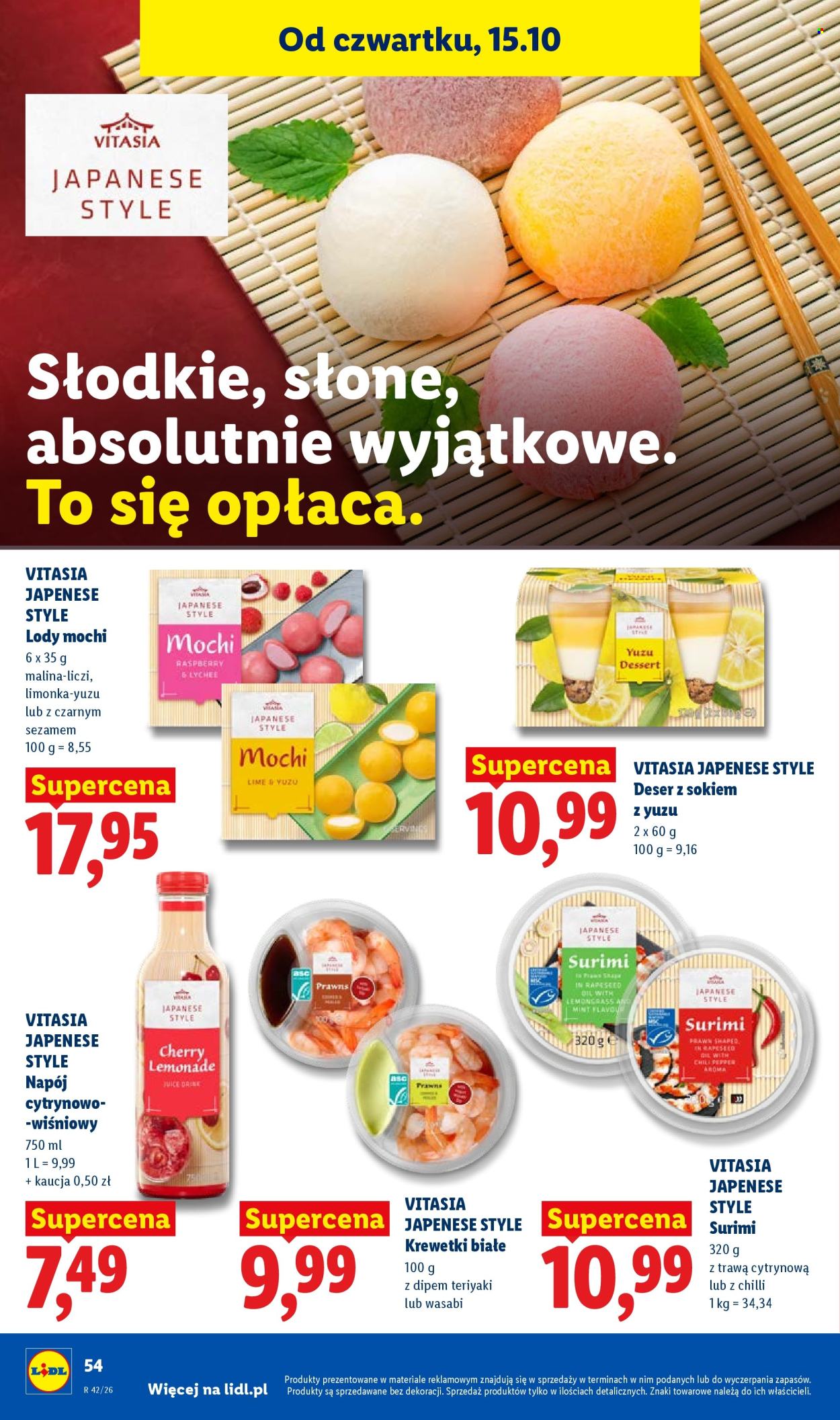 Gazetka Lidl - 15.10.2026. - 17.10.2026.. Strona 54