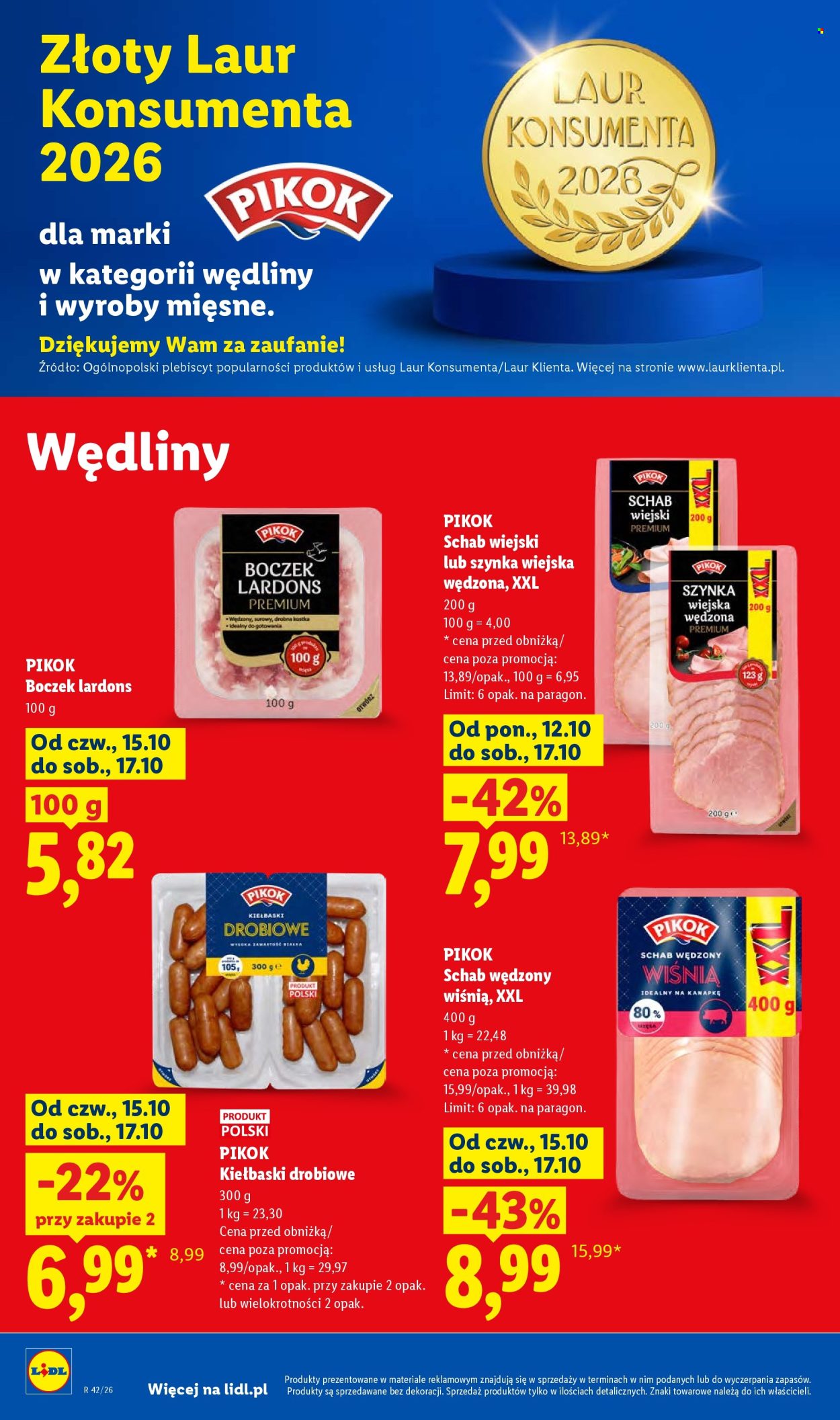 Gazetka Lidl - 15.10.2026. - 17.10.2026.. Strona 70