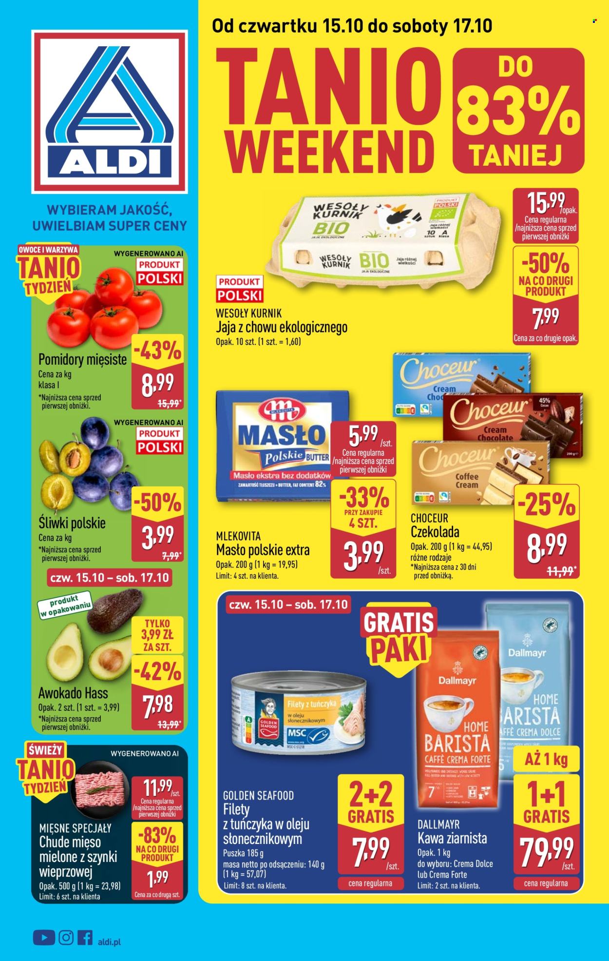 Gazetka ALDI - 15.10.2026. - 17.10.2026.. Strona 1
