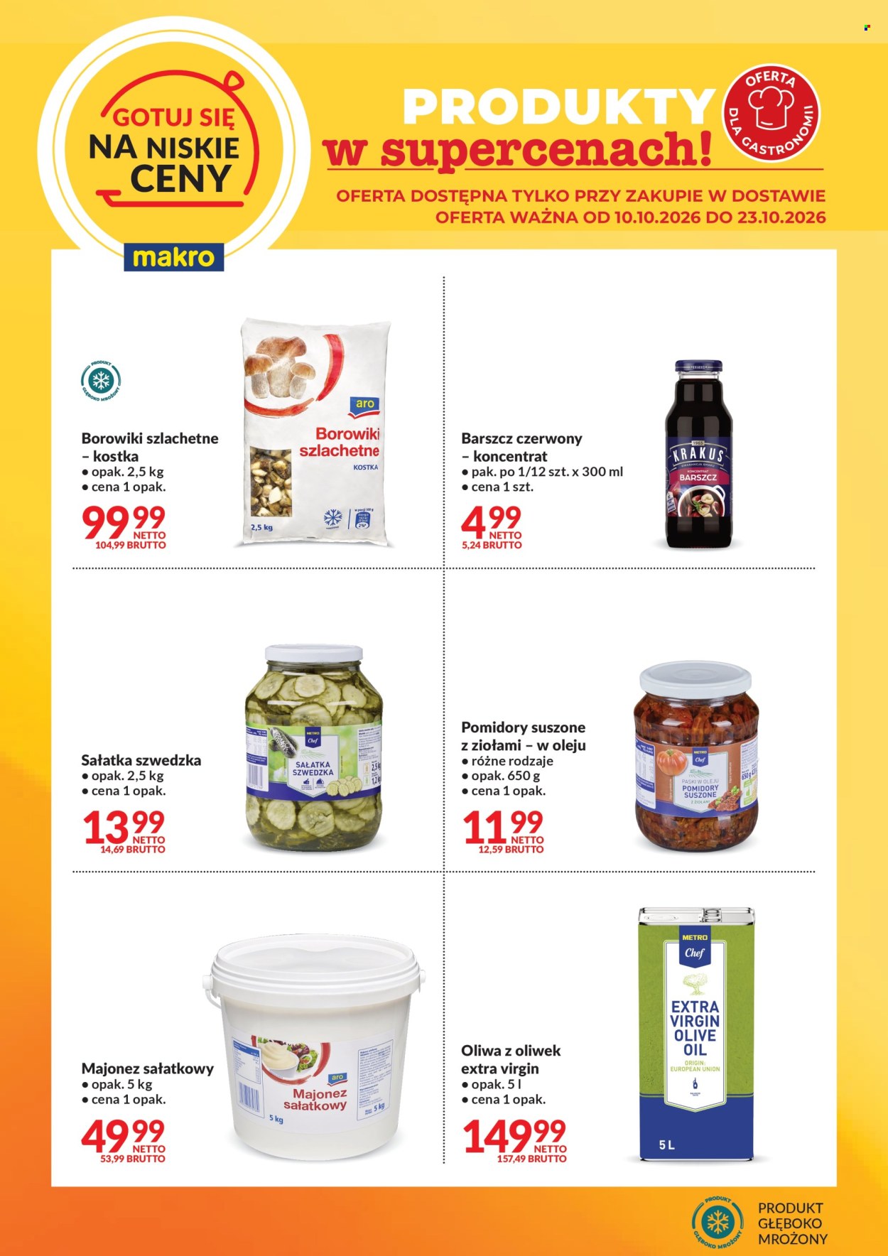 Gazetka Makro - 10.10.2026. - 23.10.2026.. Strona 1