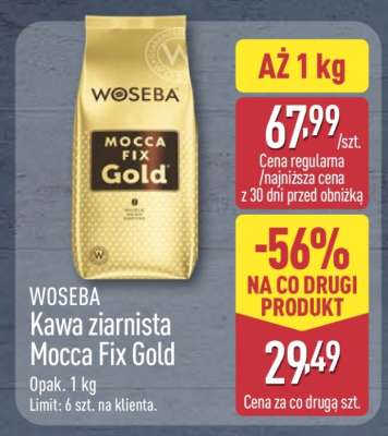 WOSEBA Kawa ziarnista Mocca Fix Gold