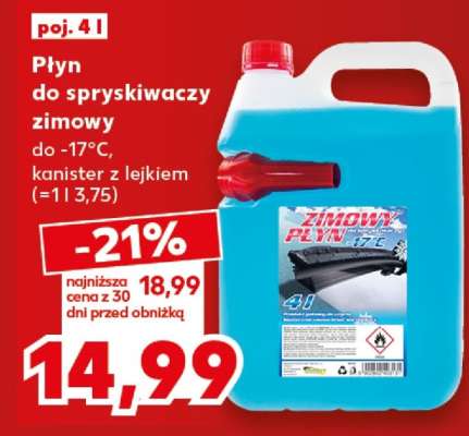 Płyn do spryskiwaczy zimowy