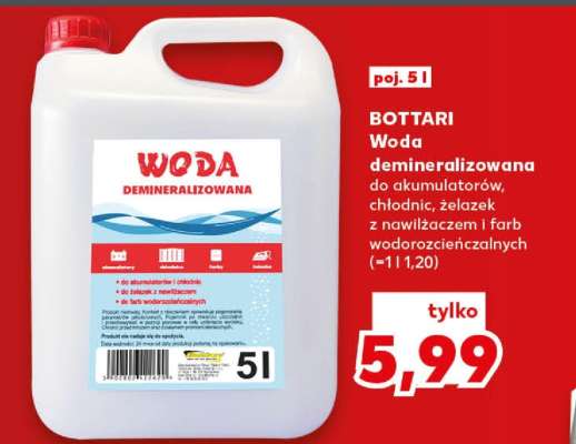 BOTTARI Woda demineralizowana
