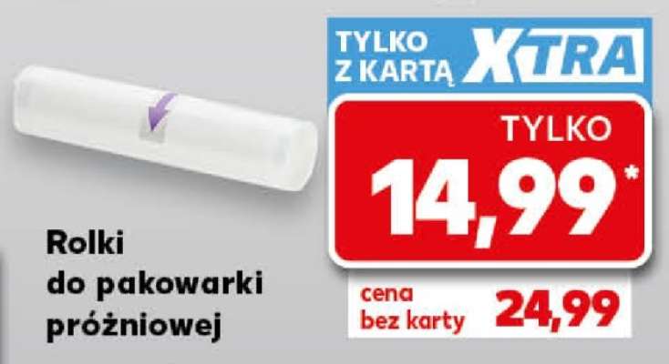 Rolki do pakowarki próżniowej