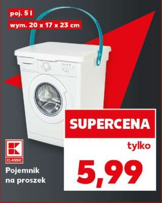 Pojemnik na proszek