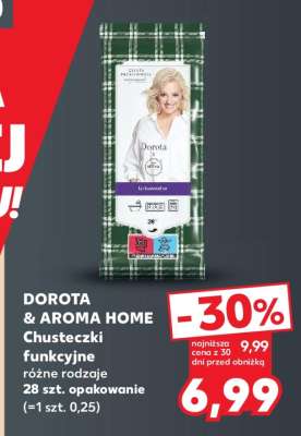 DOROTA & AROMA HOME Chusteczki funkcyjne