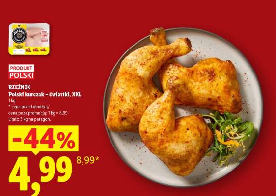 Polski kurczak - ćwiartki, XXL