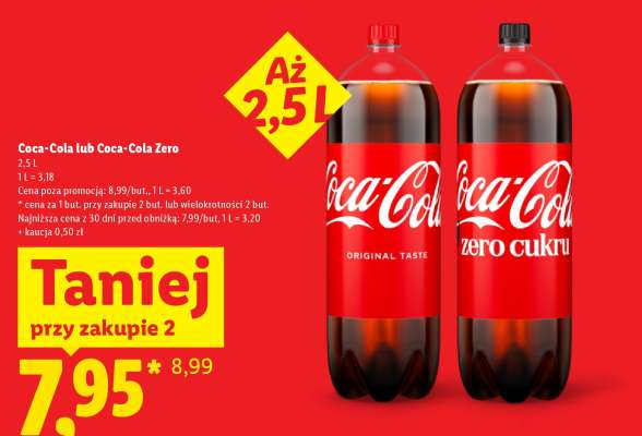 Coca-Cola lub Coca-Cola Zero