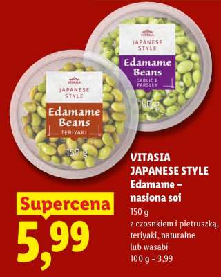 VITASIA JAPANESE STYLE Edamame – nasiona soi