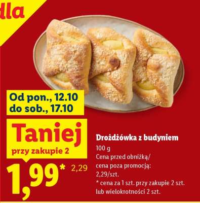 Drożdżówka z budyniem
