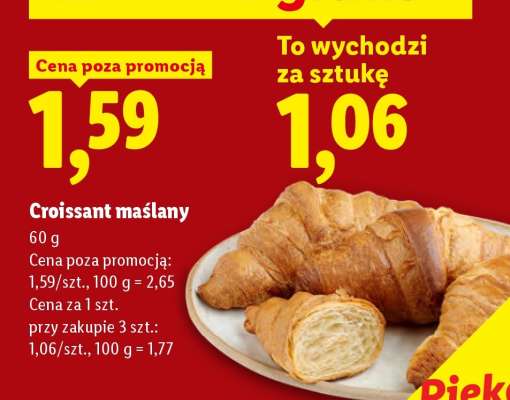 Croissant maślany