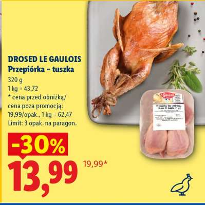 DROSED LE GAULOIS Przepiórka – tuszka