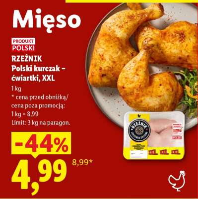 RZEŹNIK Polski kurczak – ćwiartki, XXL