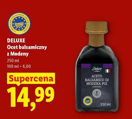 DELUXE Ocet balsamiczny z Modeny