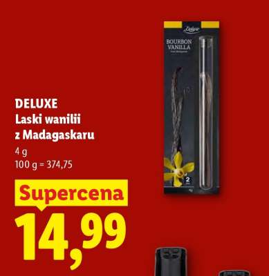 DELUXE Laski wanilii z Madagaskaru
