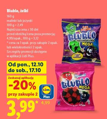 Blublo, żelki