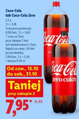 Coca-Cola lub Coca-Cola Zero