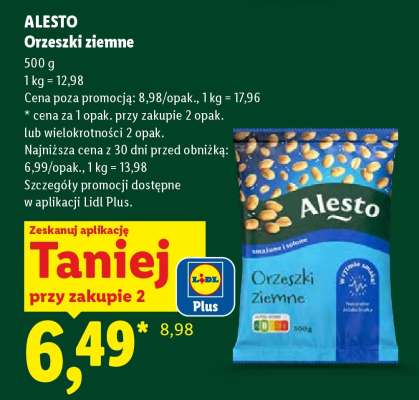 ALESTO Orzeszki ziemne