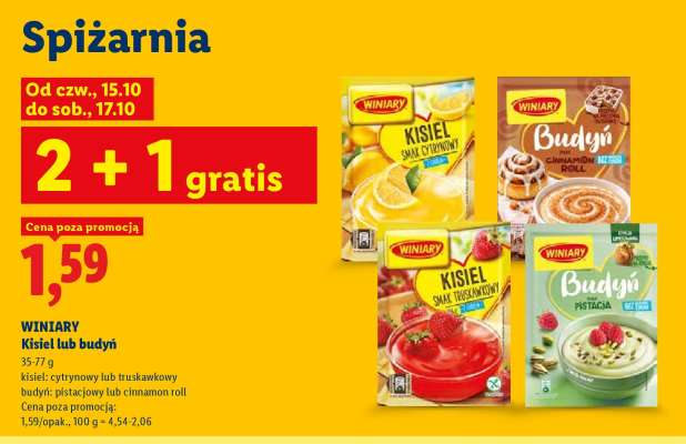 WINIARY Kisiel lub budyń