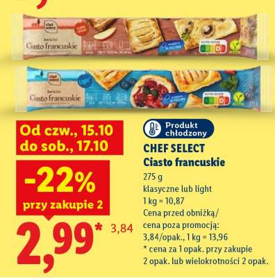 CHEF SELECT Ciasto francuskie