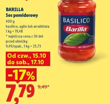 BARILLA Sos pomidorowy