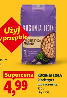 KUCHNIA LIDLA Ciecierzyca lub soczewica