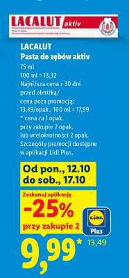 LACALUT Pasta do zębów Aktiv