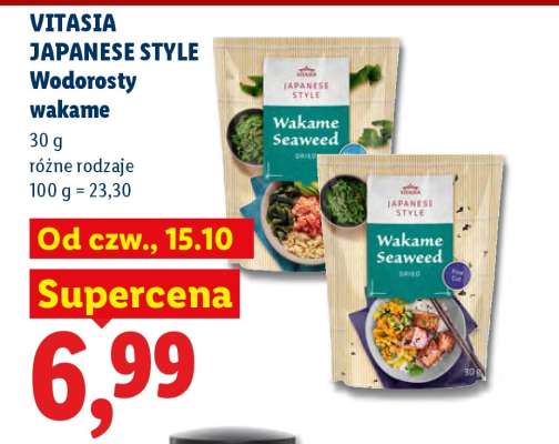 VITASIA JAPANESE STYLE Wodorosty wakame