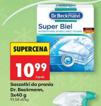 Saszetki do prania Dr. Beckmann, 3x40 g