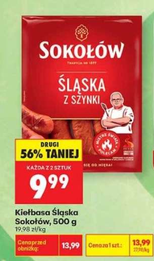 Kiełbasa Śląska Sokołów, 500 g
