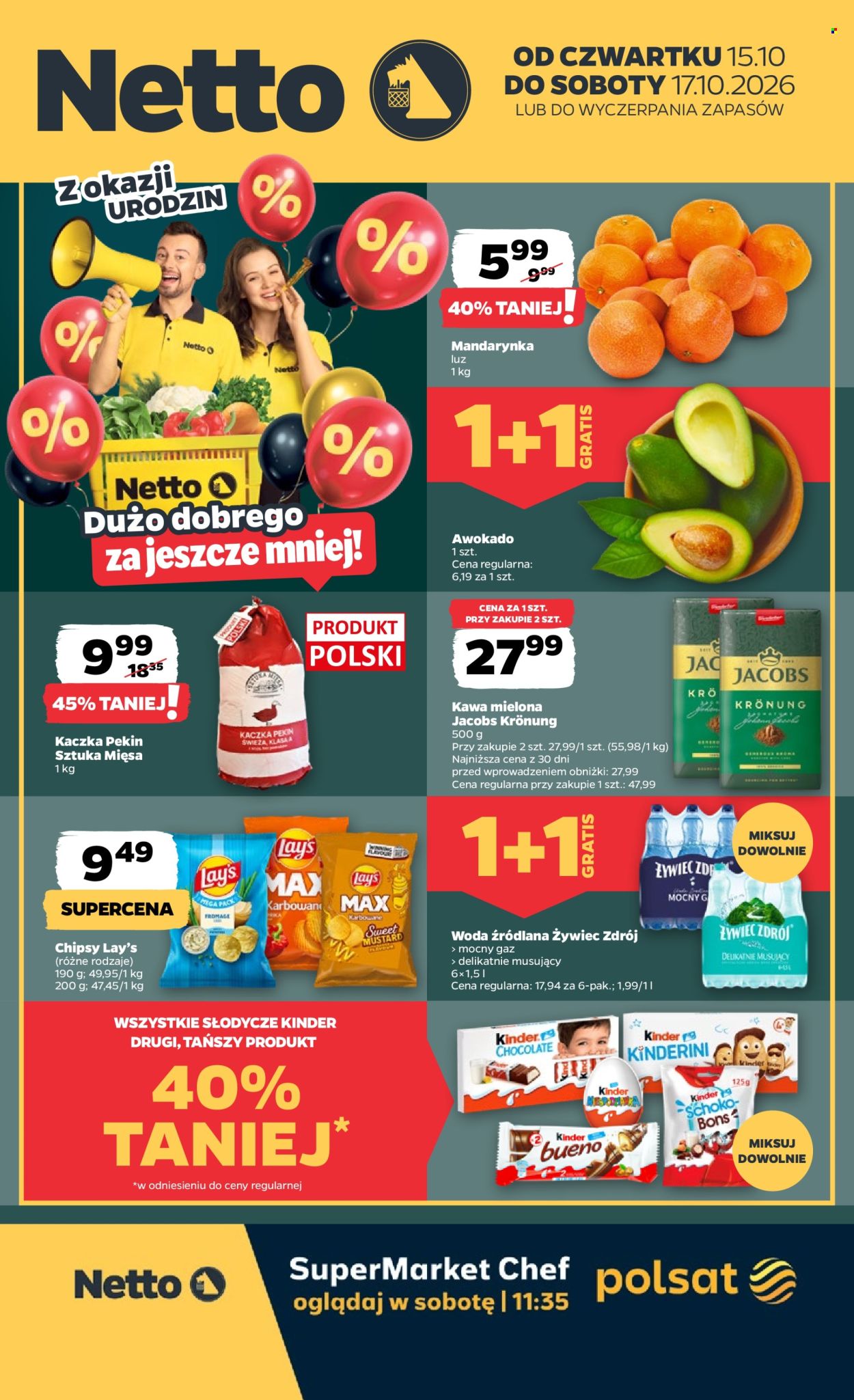 Gazetka Netto - 15.10.2026. - 17.10.2026.. Strona 1
