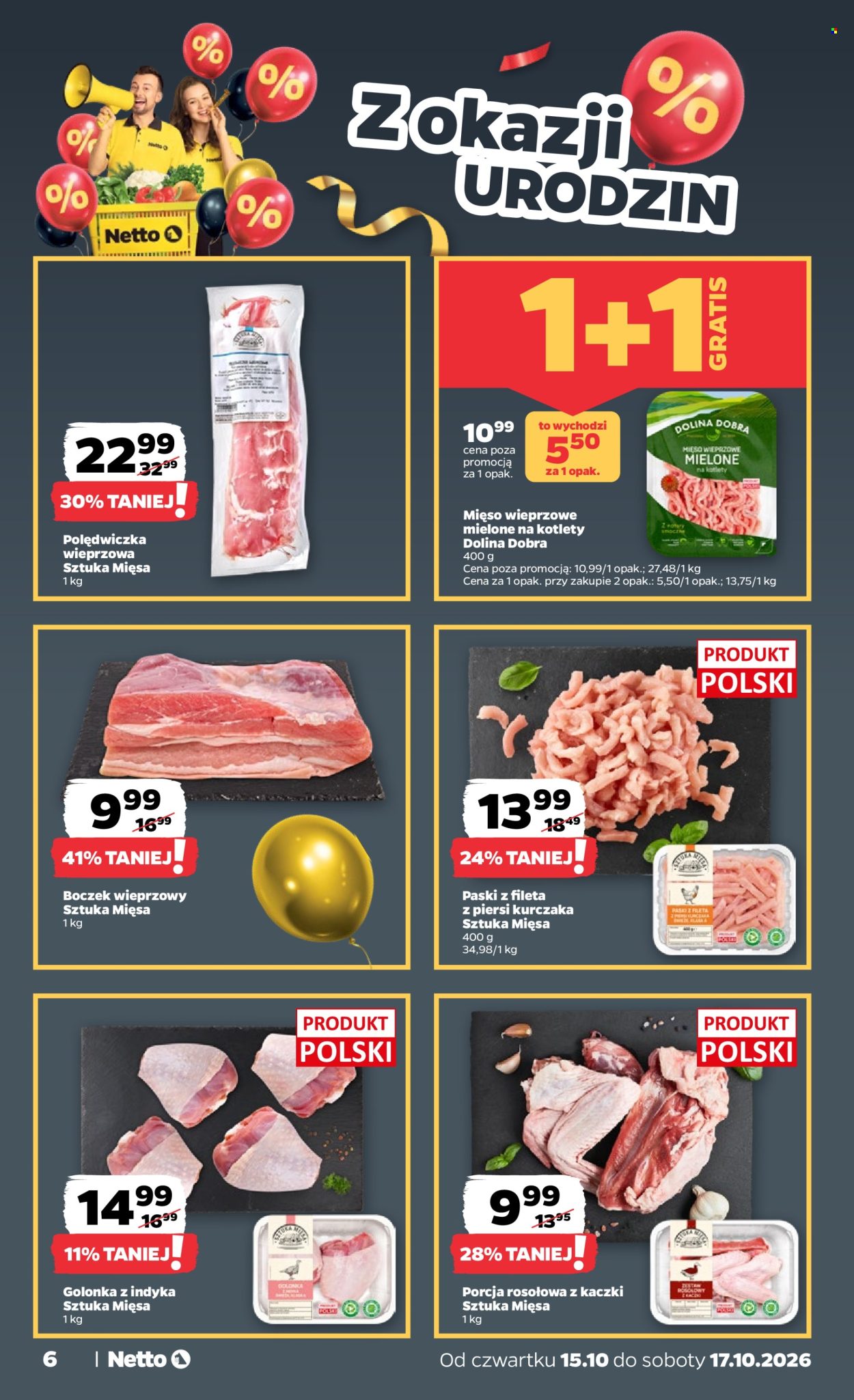 Gazetka Netto - 15.10.2026. - 17.10.2026.. Strona 6