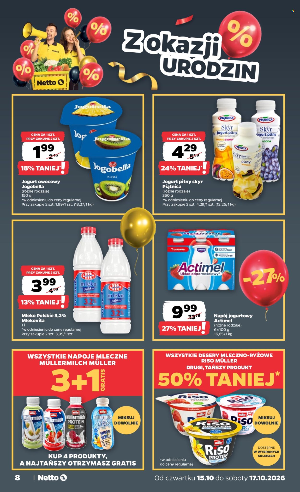Gazetka Netto - 15.10.2026. - 17.10.2026.. Strona 8