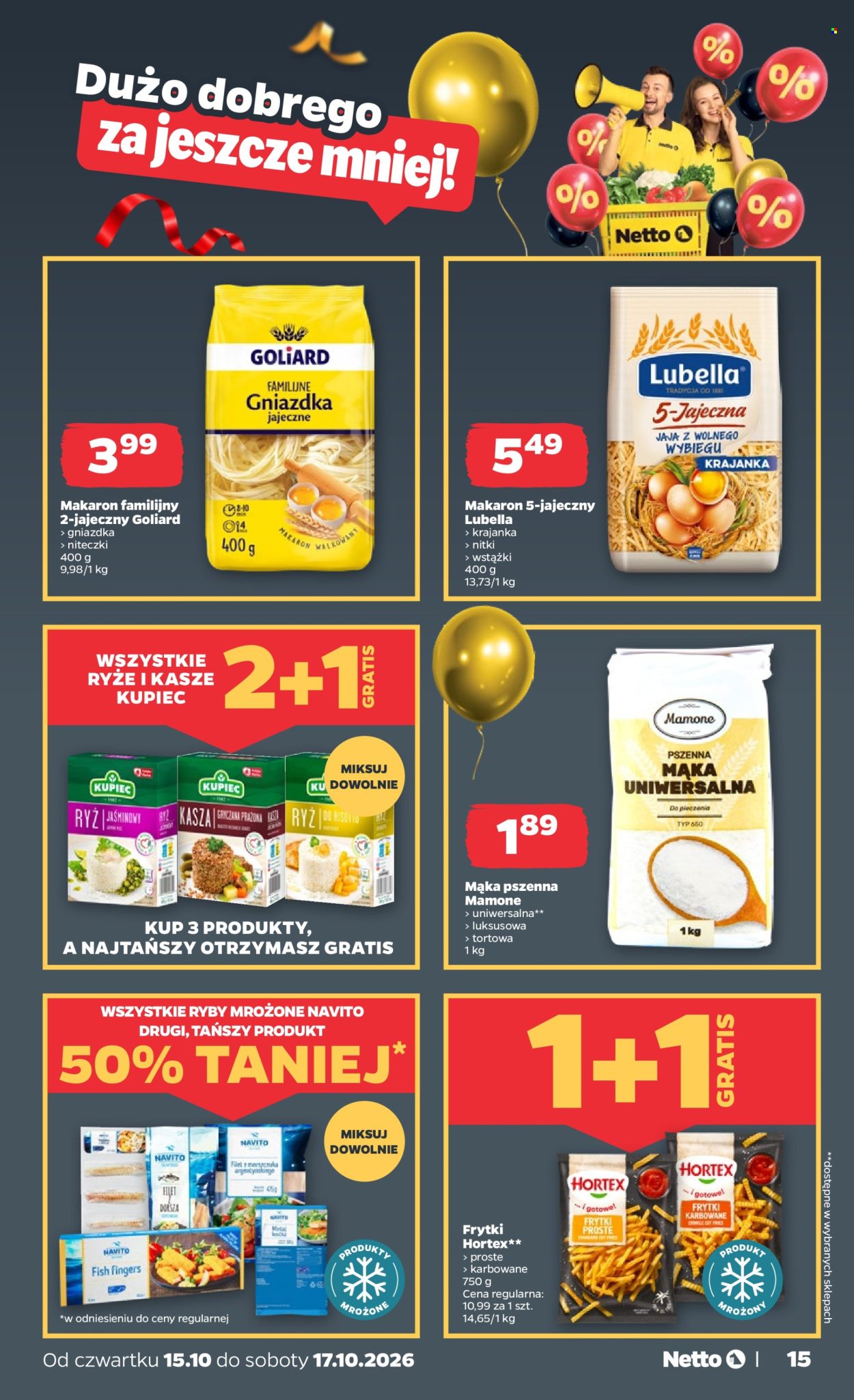 Gazetka Netto - 15.10.2026. - 17.10.2026.. Strona 15